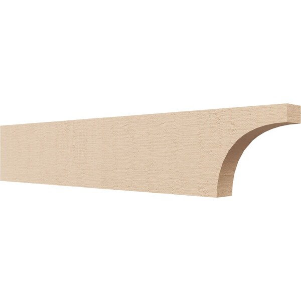 Ekena Millwork 2in. W x 6in. H x 32in. L Huntington Woodgrain TimberThane Rafter Tail, Primed Tan RFTUR02X06X32HUNRCPR - main